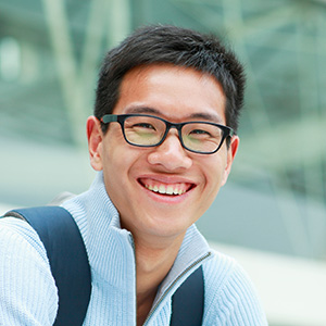 Image of a male student
